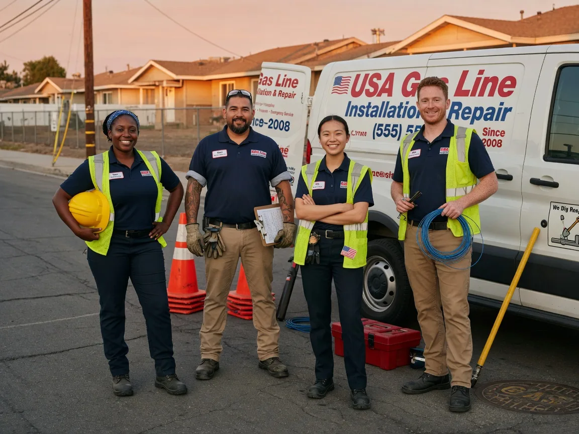 Gas Line Installation company in Potosi, WI